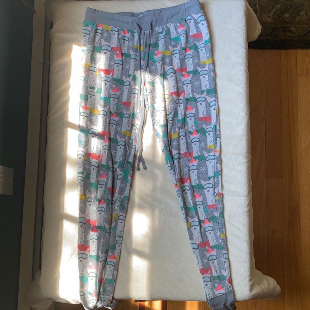 llama pajama pants
